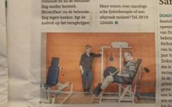 Krant: fysiotherapie bij kanker